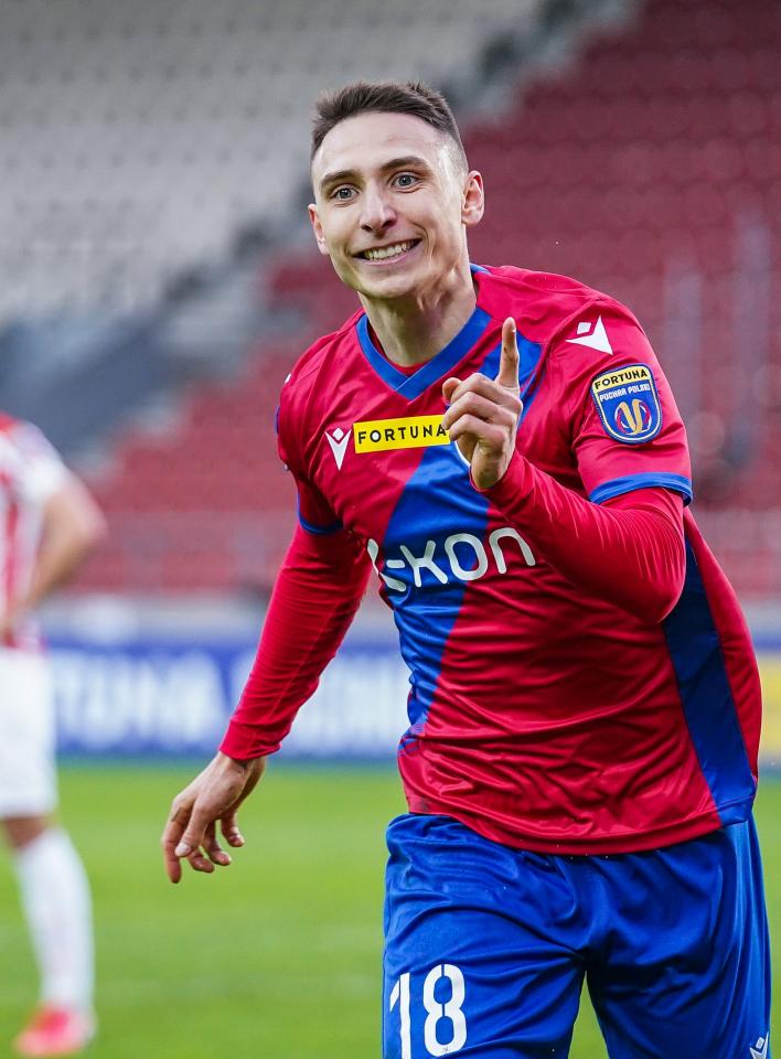 Cracovia - Raków Częstochowa 1:2 (14.04.2021) Jakub Arak