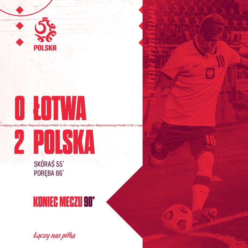 Łotwa - Polska 0:2 (03.09.2021) U21