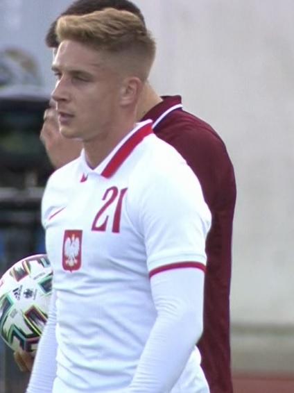 Łotwa - Polska 0:2 (03.09.2021) U21 Michał Skóraś