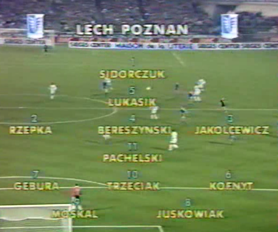 Olympique Marsylia - Lech Poznań 6:1 (07.11.1990)