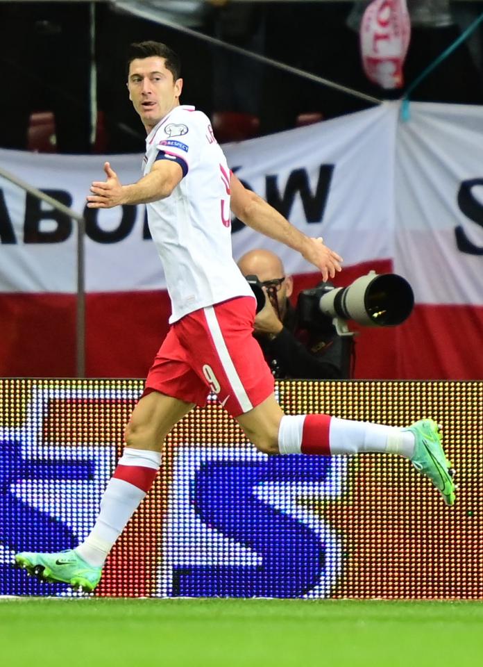 Polska - Albania 4:1 (02.09.2021) Robert Lewandowski