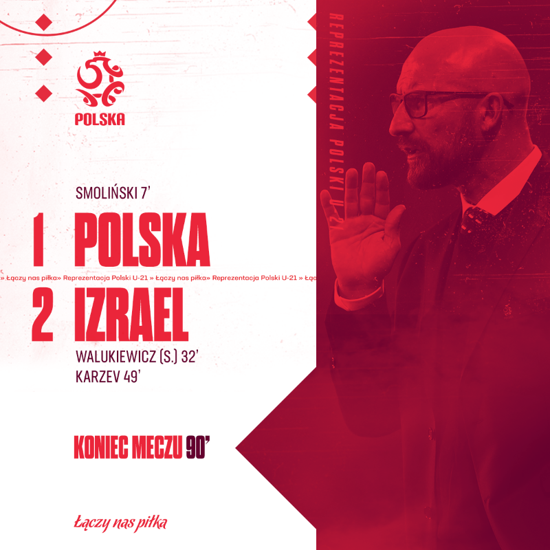 Polska - Izrael 1:2 (07.09.2021) U21
