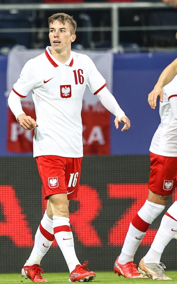Polska - Izrael 1:2 (07.09.2021) U21 Kacper Smoliński