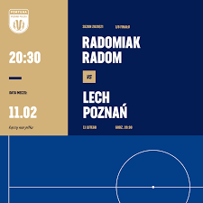 Radomiak Radom - Lech Poznań 1:1, k. 3-4 (11.02.2021)