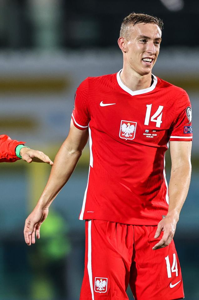 San Marino - Polska 1:7 (05.09.2021) Adam Buksa