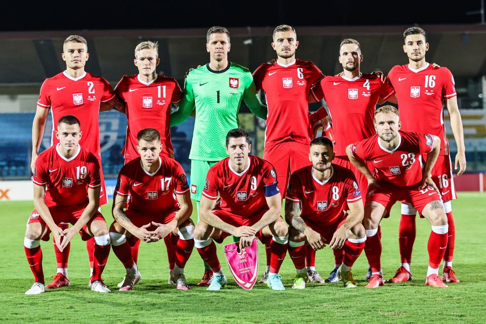 San Marino - Polska 1:7 (05.09.2021) Drużyna przed meczem
