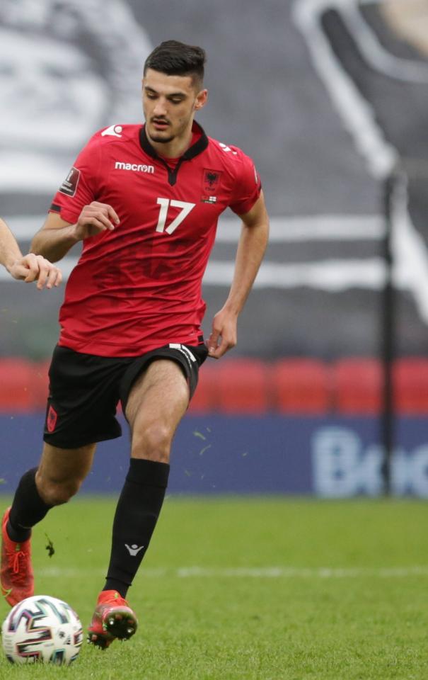 Armando Broja (do meczu Albania - Polska 0:1, 12.10.2021)