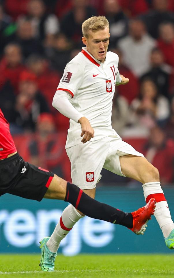 Karol Świderski (Albania - Polska 0:1, 12.10.2021).