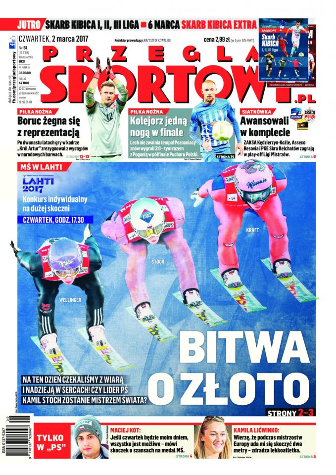 Lech Poznań - Pogoń Szczecin 3:0 (01.03.2017) Przegląd Sportowy