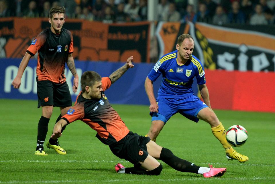 KSZO Ostrowiec Św. - Arka Gdynia 1:2 (22.09.2016)