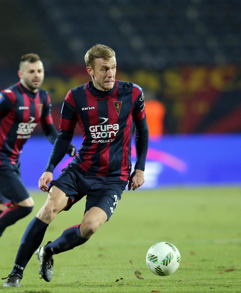 Pogoń Szczecin - Puszcza Niepołomice 2:0 (29.11.2016) Kamil Drygas