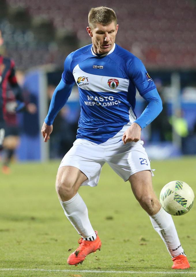 Pogoń Szczecin - Puszcza Niepołomice 2:0 (29.11.2016) Piotr Stawarczyk