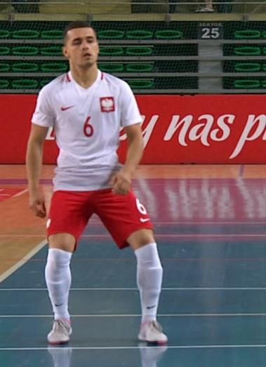 Polska - Brazylia 1:5 (04.09.2021) futsal Sebastian Grubalski