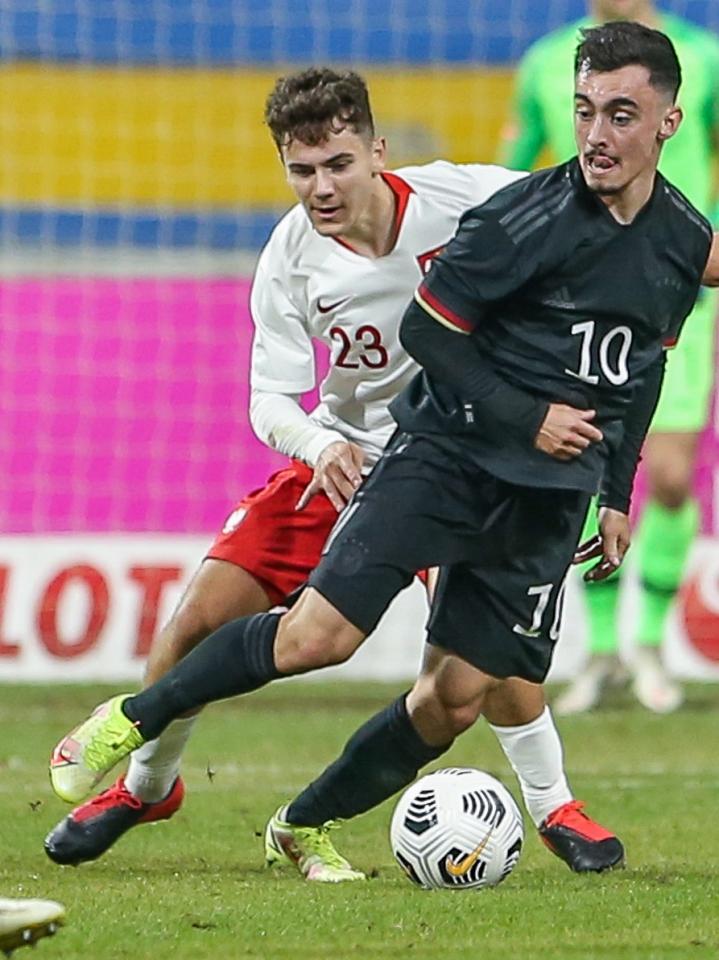 Paul Nebel (Polska - Niemcy 0:0 U20, 07.10.2021)
