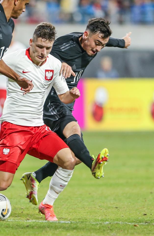 Arkadiusz Pyrka (Polska - Niemcy 0:0 U20, 07.10.2021).