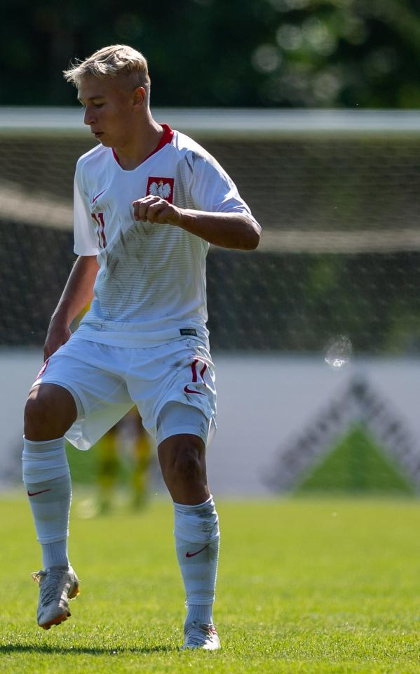 Kacper Masiak (Polska - Portugalia 2:1 U17, 07.09.2021).