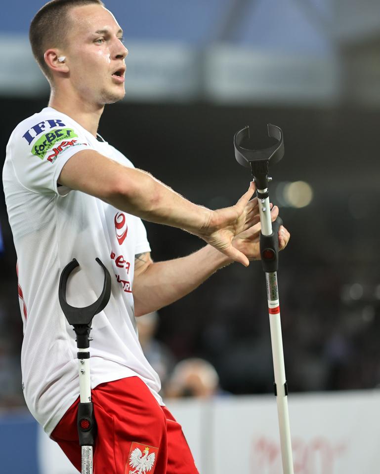 Krystian Kapłon (Polska - Ukraina 3:0 Amp Futbol, 12.09.2021)