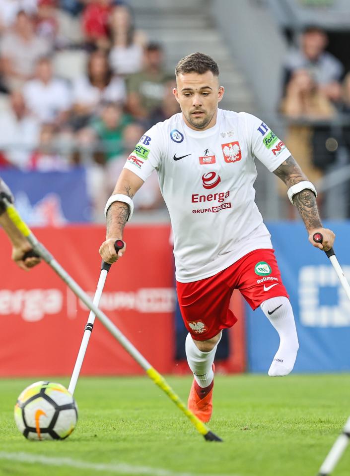Bartosz Łastowski (Polska - Ukraina 3:0 Amp Futbol, 12.09.2021)