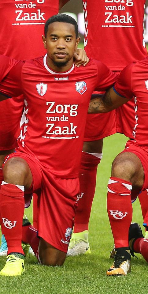 Urby Emanuelson (do meczu FC Utrecht - Lech Poznań 0:0, 27.07.2017)