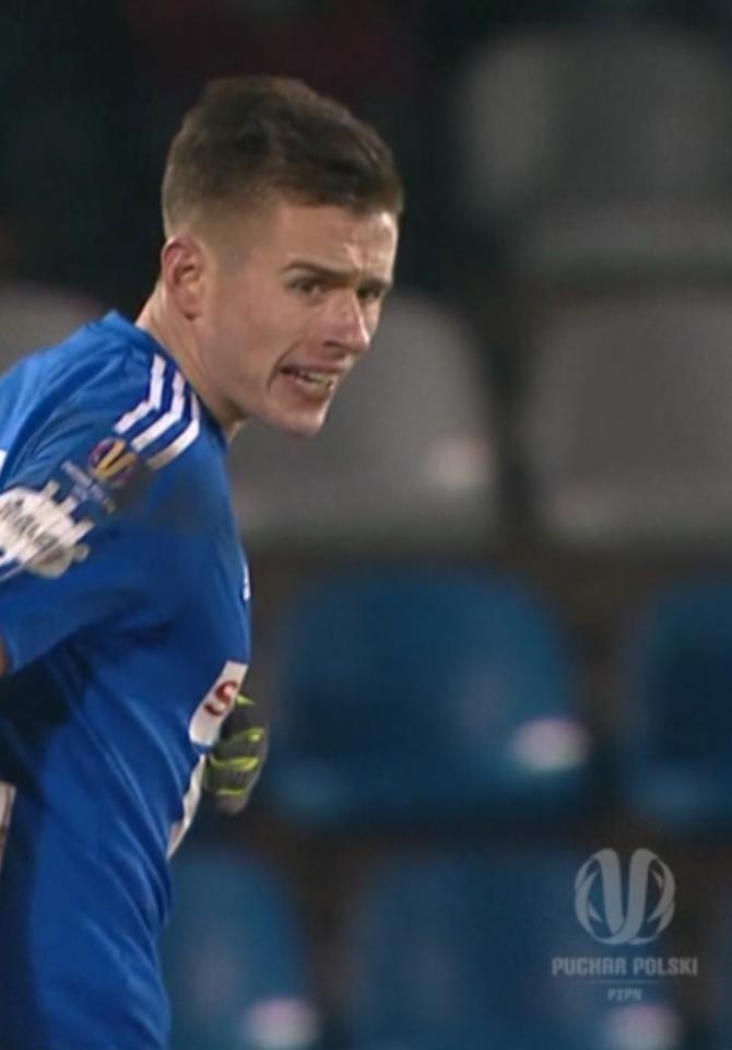 Wigry Suwałki - GKS Jastrzębie 1:1 (30.11.2016) Damian Kądzior