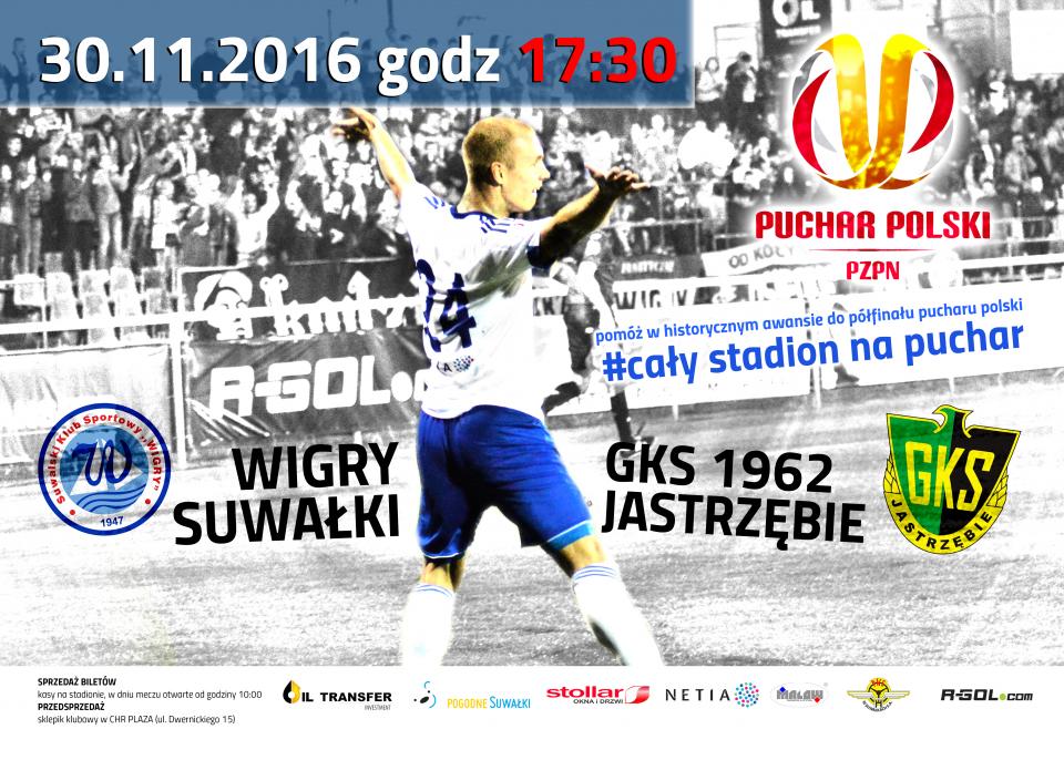 Wigry Suwałki - GKS Jastrzębie 1:1 (30.11.2016)
