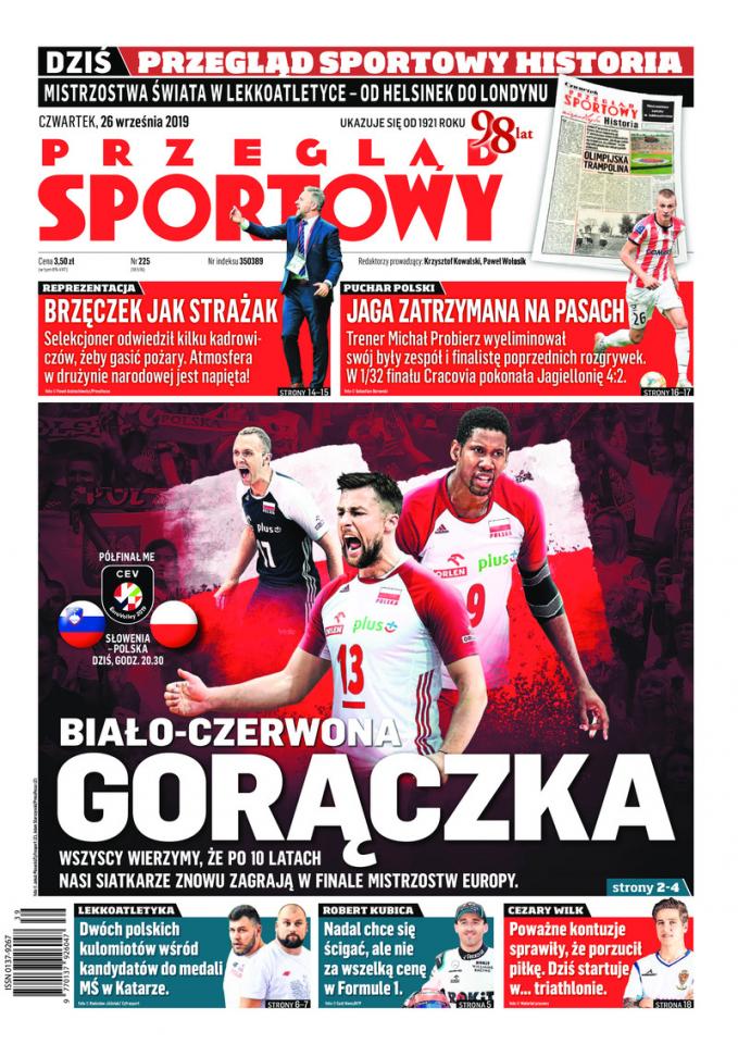 Cracovia - Jagiellonia Białystok 4:2 (25.09.2019) Przegląd Sportowy