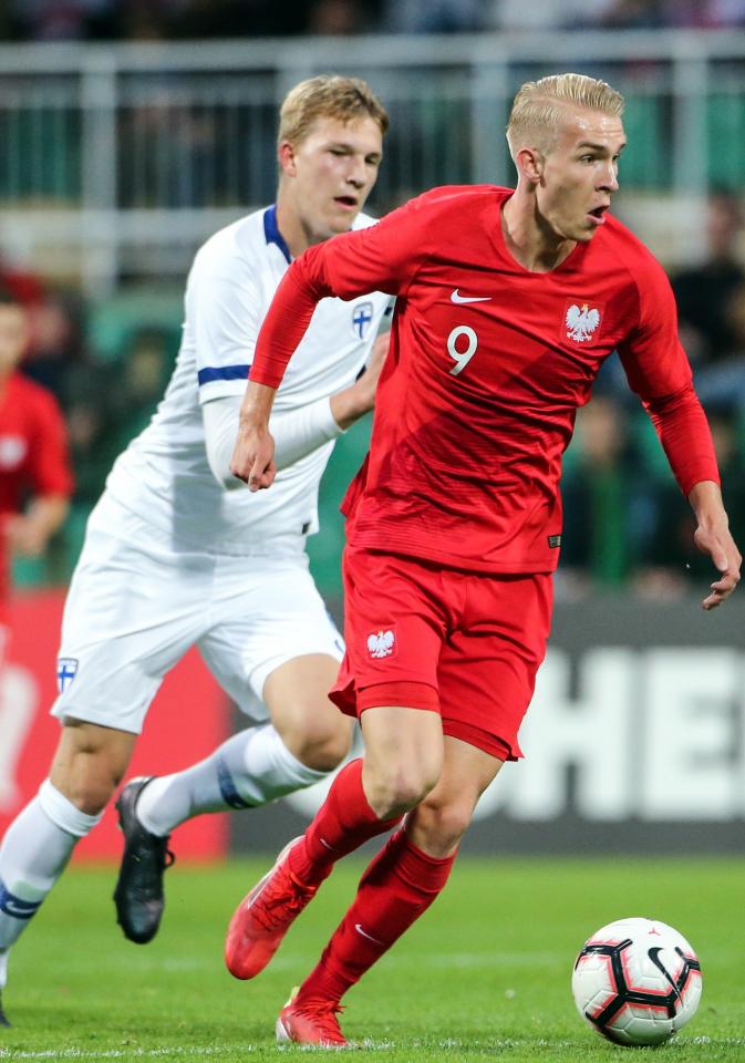 Finlandia - Polska 3:1 U19, 06.10.2021 Aleksander Buksa