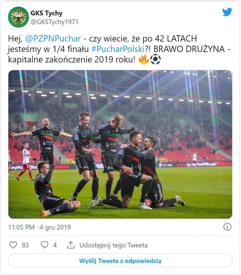 GKS Tychy - ŁKS Łódź 2:0 (04.12.2019)