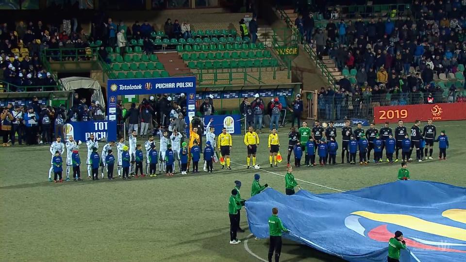 Górnik Łęczna - Legia Warszawa 0:2 (03.12.2019).