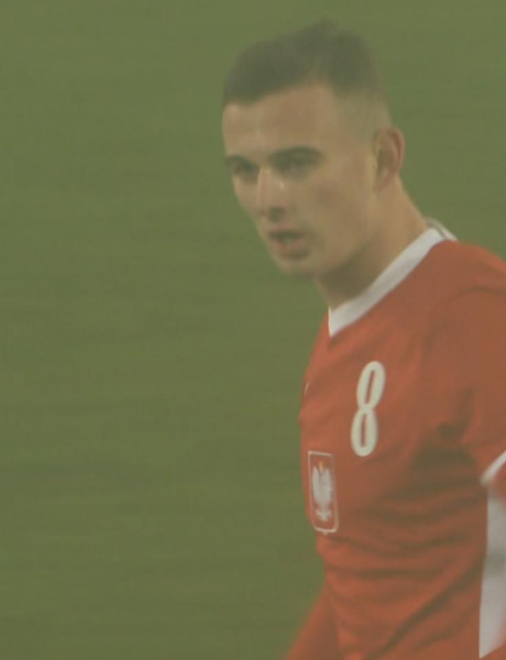 Niemcy - Polska 0:4 U21 (12.11.2021) Kacper Kozłowski