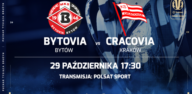 Plakat Bytovia Bytów - Cracovia 2:3 (pd.), 29.10.2019 3