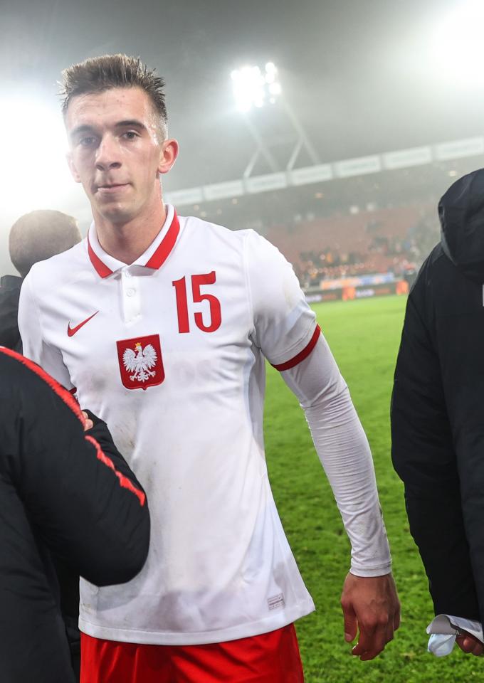 Kacper Śpiewak (Polska - Łotwa 5:0 U21, 16.11.2021).