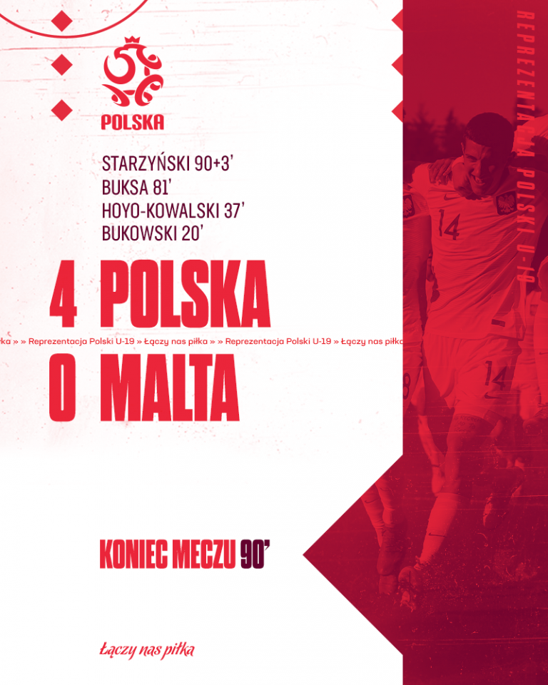 Polska - Malta 4:0 U19 (09.10.2021)
