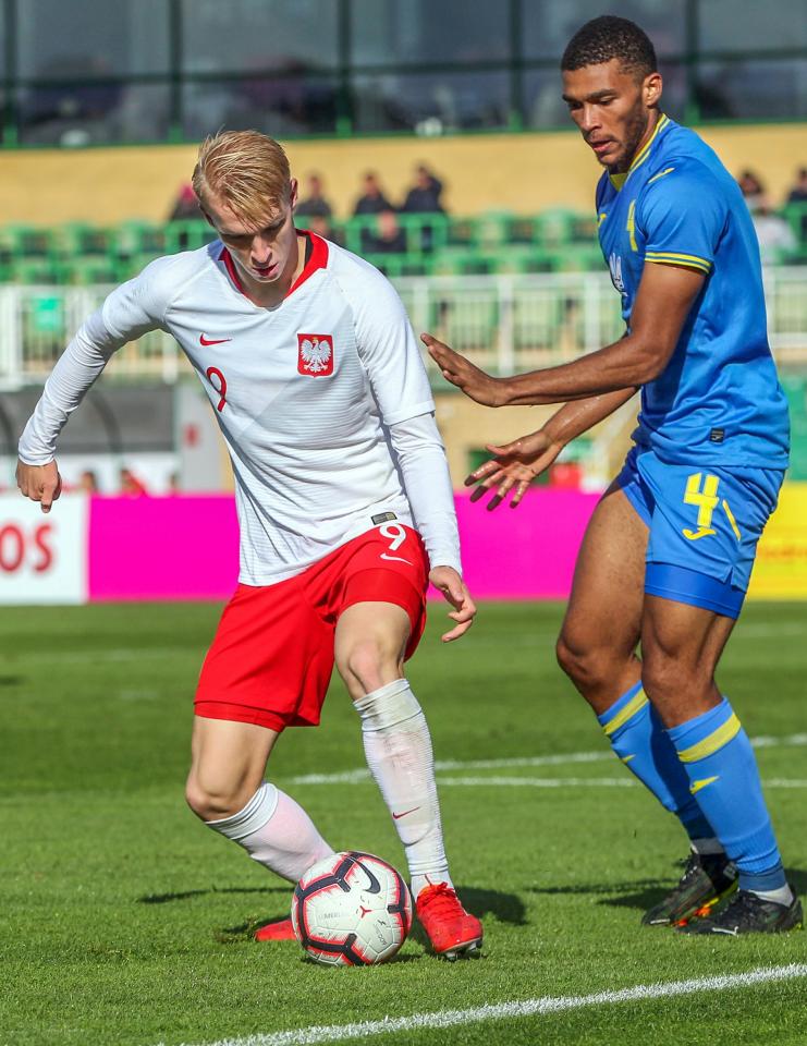 Polska - Ukraina 2:2 U19 (12.10.2021) Aleksander Buksa