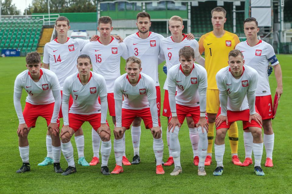 Polska - Ukraina 2:2 U19 (12.10.2021) drużyna