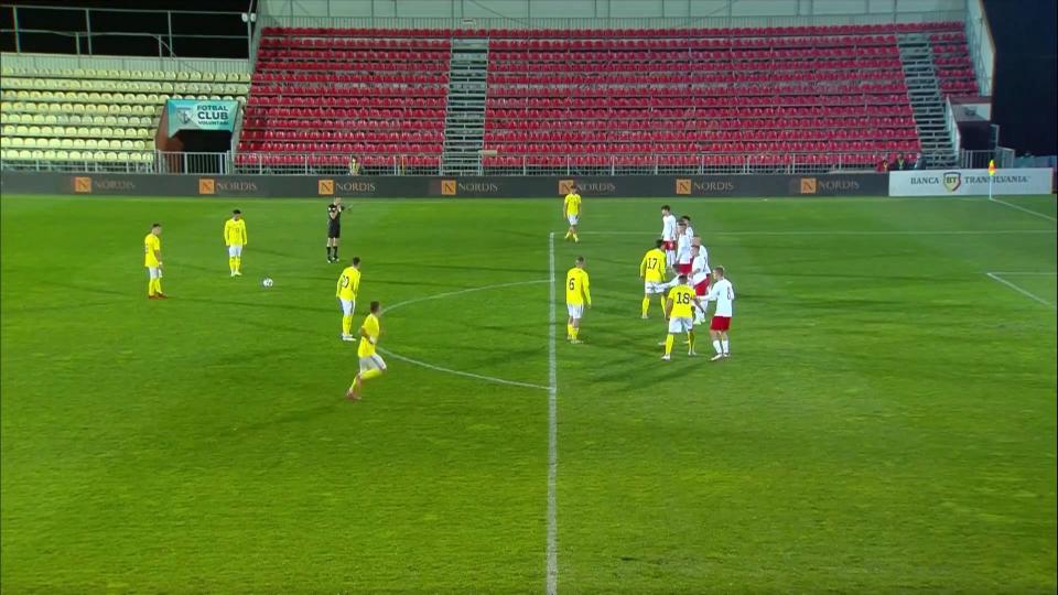 Rumunia - Polska 2:1 U20 (11.11.2021)