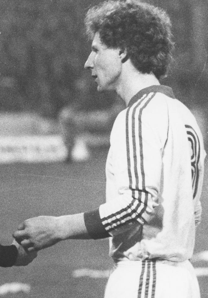 Manchester United - Widzew Łódź 1:1 (17.09.1980) Krzysztof Surlit