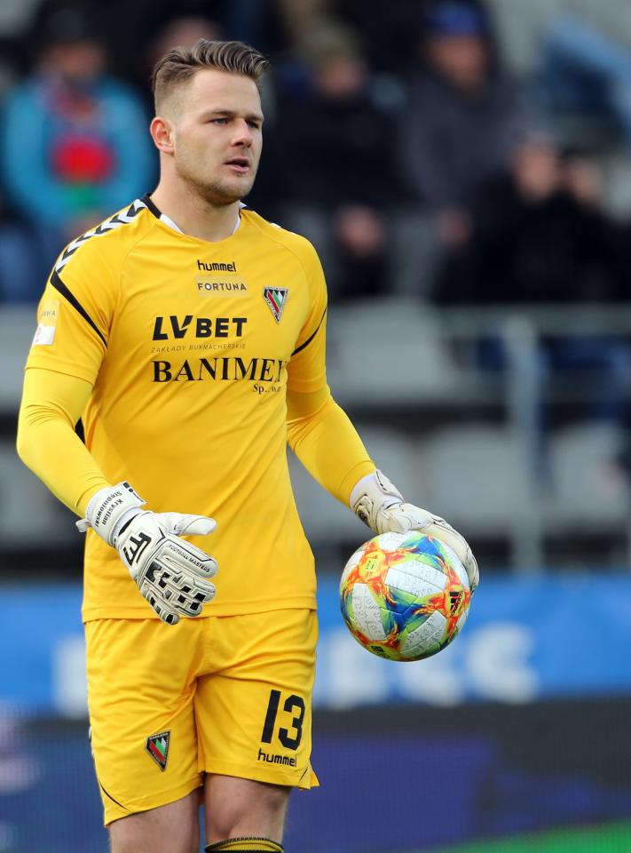Krystian Stępniowski (Zagłębie Sosnowiec - ŁKS Łódź 0:3, 26.09.2019)
