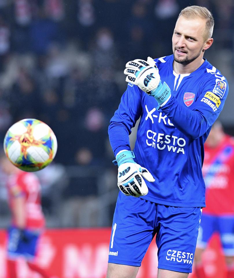 Cracovia - Raków Częstochowa 0:0, k. 4-1 (05.12.2019) Michał Gliwa