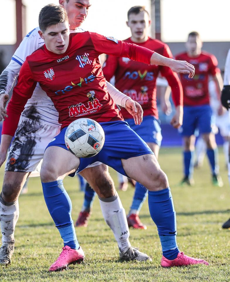 Wisła Sandomierz - Odra Opole 0:1 (05.12.2018) Michał Mokrzycki