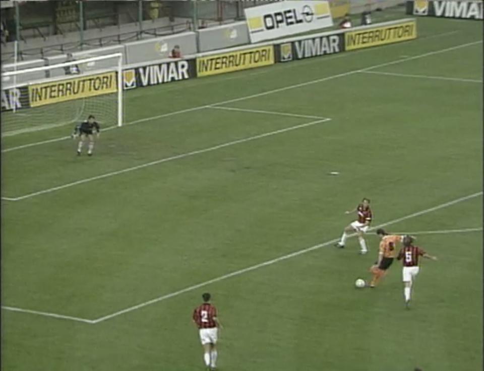 AC Milan - Zagłębie Lubin 4:0 (12.09.1995)