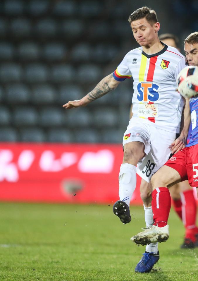 Odra Opole - Jagiellonia Białystok 0:2 (12.03.2019) Patryk Klimala