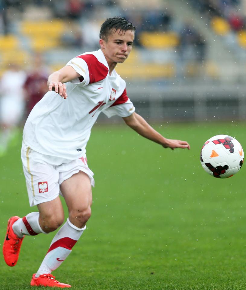 Polska - Łotwa 1:0 (26.08.2014) U17 Kamil Wojtkowski