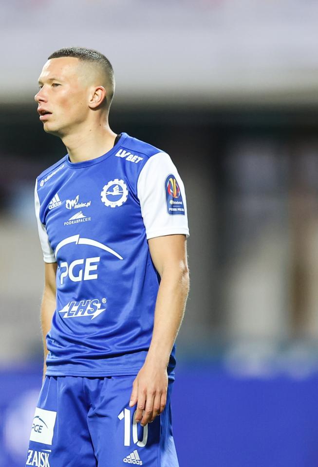 Mateusz Mak (Stal Mielec - Lech Poznań 1:3, 27.05.2020).