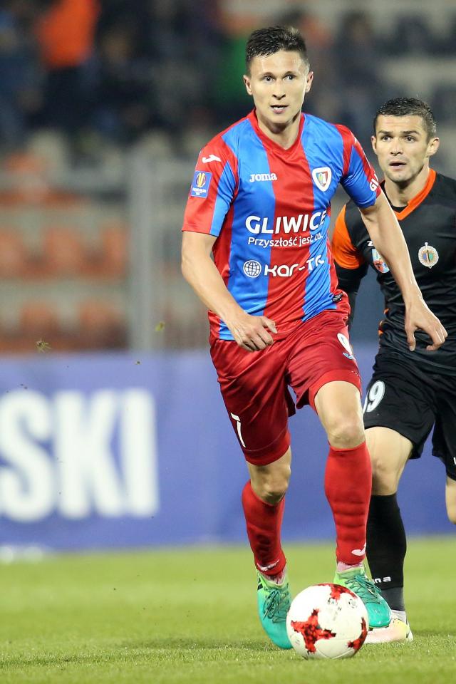 Chrobry Głogów - Piast Gliwice 2:1 (26.09.2017) Maciej Jankowski