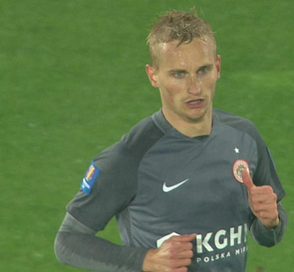Cracovia - Zagłębie Lubin 0:3 (21.09.2017) Bartłomiej Pawłowski