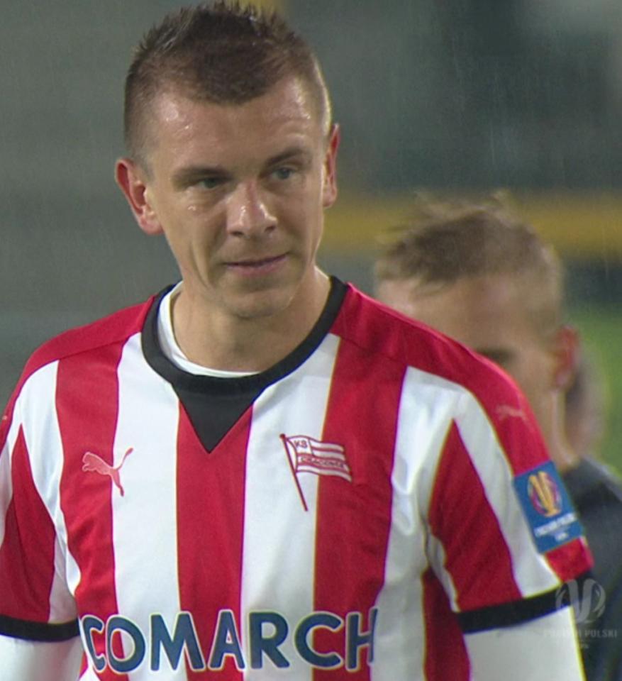 Cracovia - Zagłębie Lubin 0:3 (21.09.2017) Ołeksij Dytiatjew