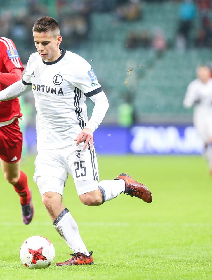 Łukasz Turzyniecki (Legia Warszawa - Drutex-Bytovia 4:2, 28.11.2017)