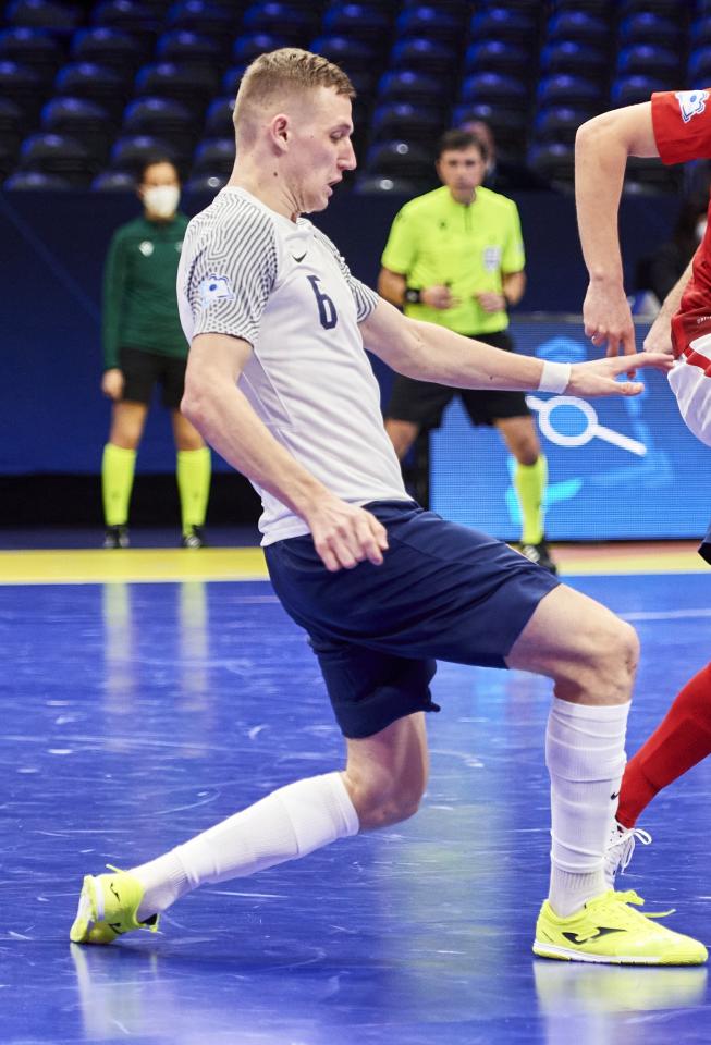 Polska - Słowacja 2:2 (25.01.2022) futsal Matus Sevcik