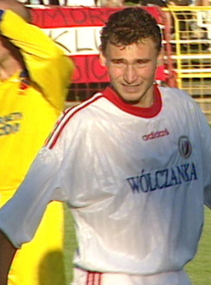 Widzew Łódź - Bangor City FC 1:0 (22.08.1995) Bogdan Pikuta